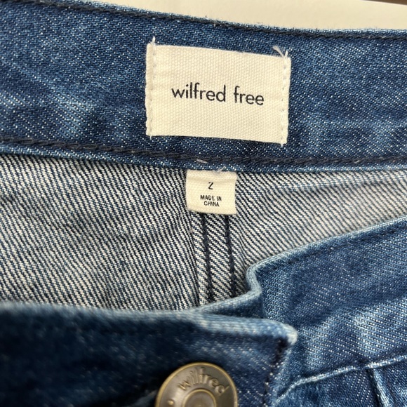 Aritzia Wilfred Free, Aritzia, High Rise, Straight Relaxed Leg, Demin Jeans - Picture 3 of 6